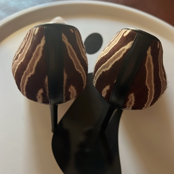 Gucci Calf Hair Animal Print D’Orsay Pumps size 9 - Picture 9 of 10